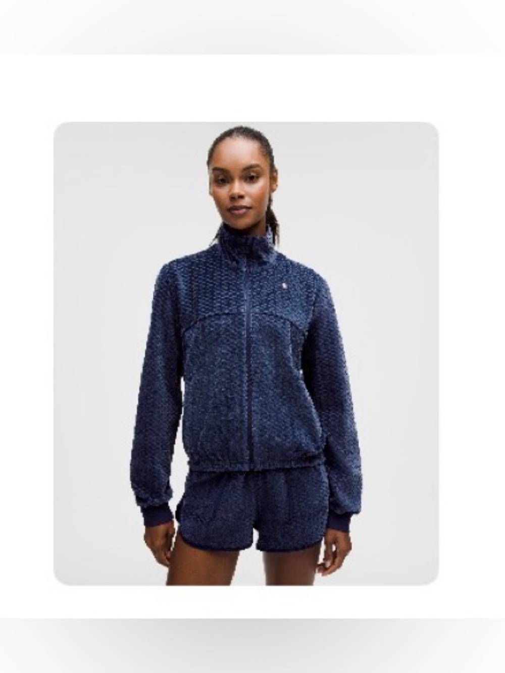 Lululemon Court Rival Velvet Terry Tennis Jacket